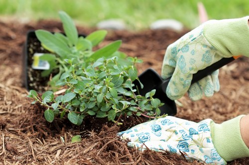 PCI-compliant card payment for landscaping work